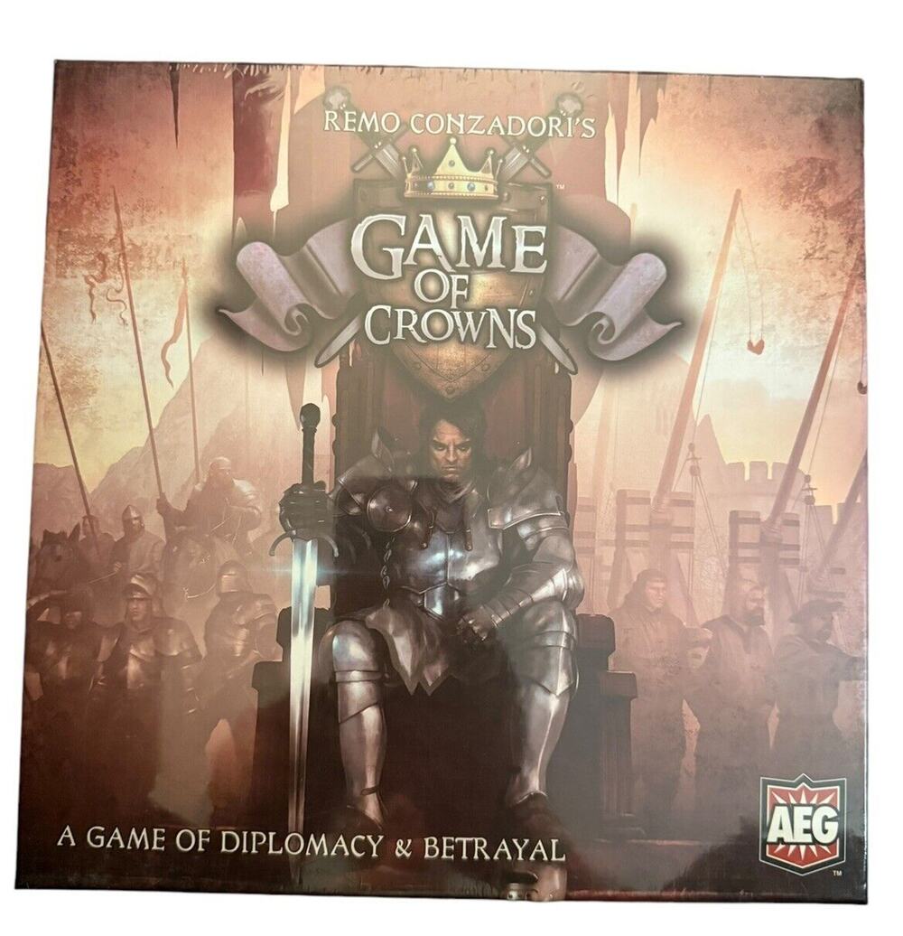 Game Of Crowns Board Game New A Game of Diplomacy & Betrayal Sealed